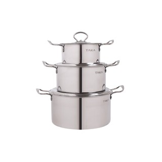BỘ NỒI INOX TAKA TKC03D