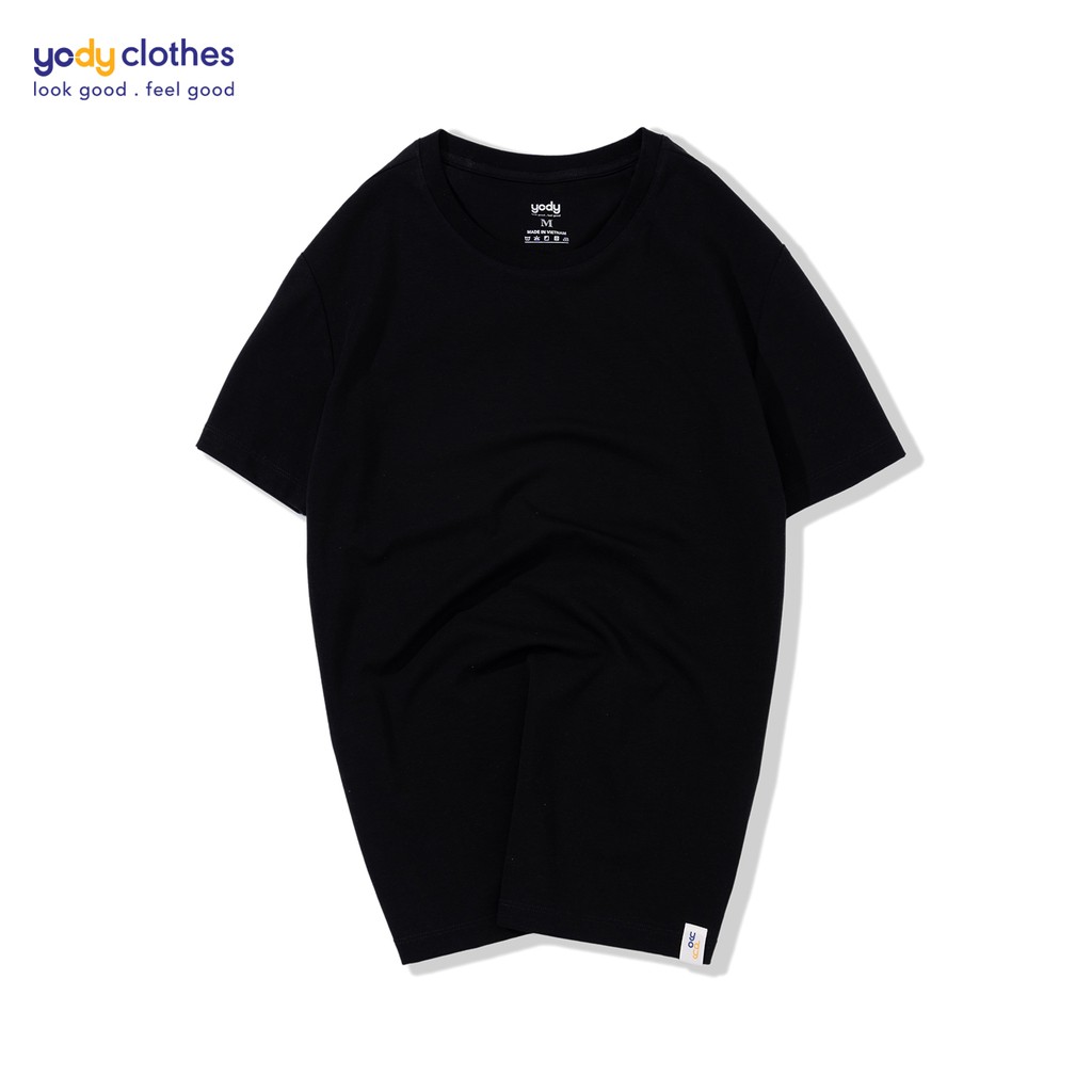 Áo thun trơn basic nam YODY cổ tròn cotton thoáng mát PPM4255 | BigBuy360 - bigbuy360.vn
