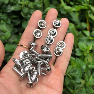 Ốc inox prot! - 5li15 xoắn - gắn dàn áo ya