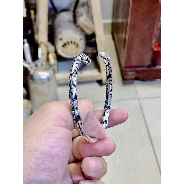 Lắc tay bạc gậy như ý ngộ khỉ Bạc nguyên chất thái Nặng 1cây Sđt/zalo0858871899 #tiembacngoclan