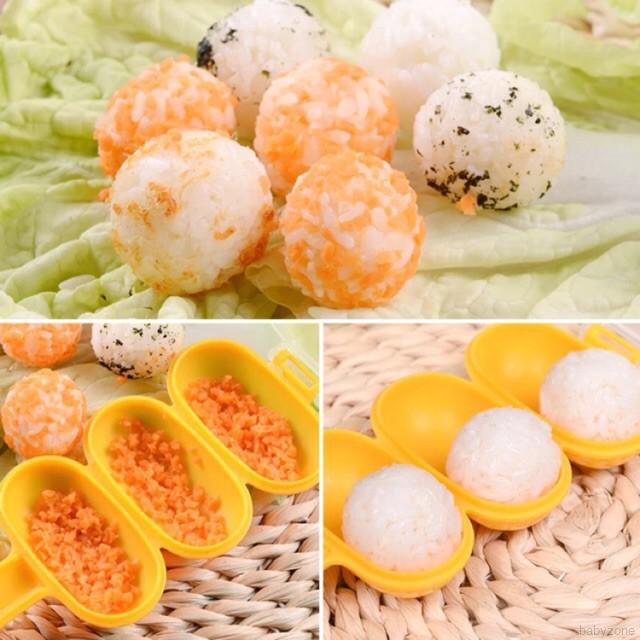 Khuôn làm cơm viên thiết kế nhỏ gọn tiện dụng