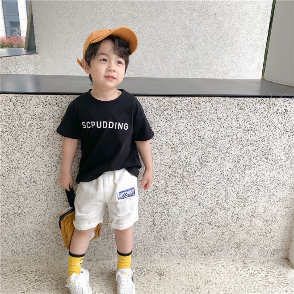 Quần Short Đùi Bé Trai Goldkids312 Quần jean Bé Trai Size Đại Phong Cách Hàn Quốc Mùa Hè