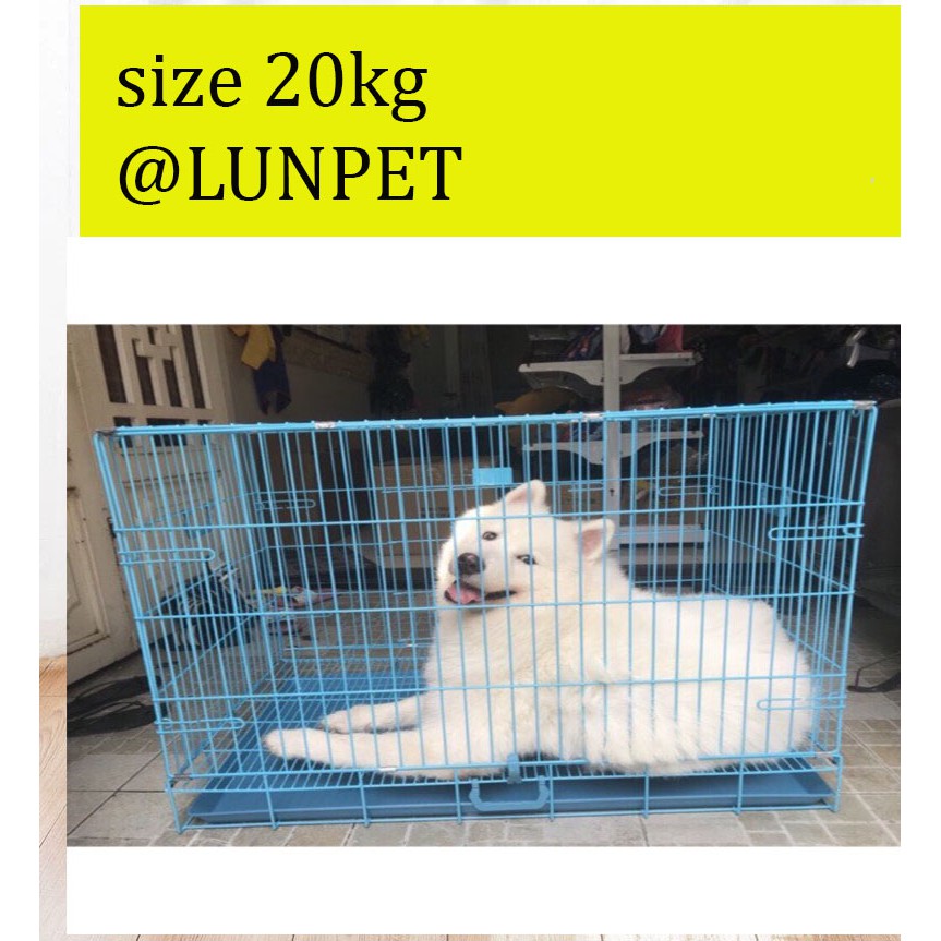 [Mã PET50K giảm Giảm 10% - Tối đa 50K đơn từ 250K] lồng sơn tĩnh điện chó mèo size 90x60x56