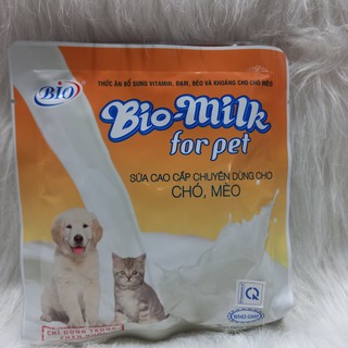 Sữa bột cho chó mèo Bio 100gr - Sữa bột chó mèo