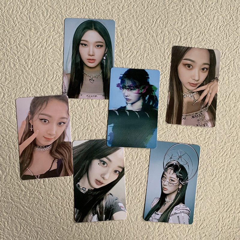 Set 6 tấm thẻ ảnh lomo card nhóm nhạc Kpop Aespa