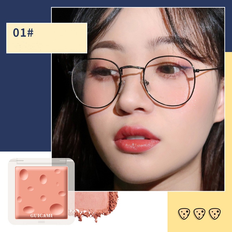 [Hàng mới về]Phấn má hồng GUICAMI sắc tố cao màu tự nhiên mềm và mịn bền màu lâu trôi dễ sử dụng không bết dính | BigBuy360 - bigbuy360.vn