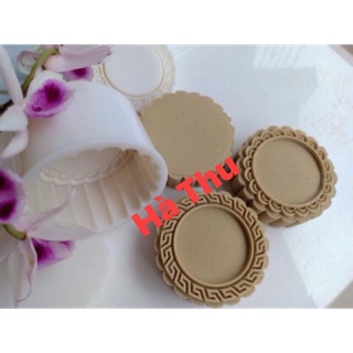 Khuôn mặt trơn phẳng 150g 3 mặt kèm nhấn
