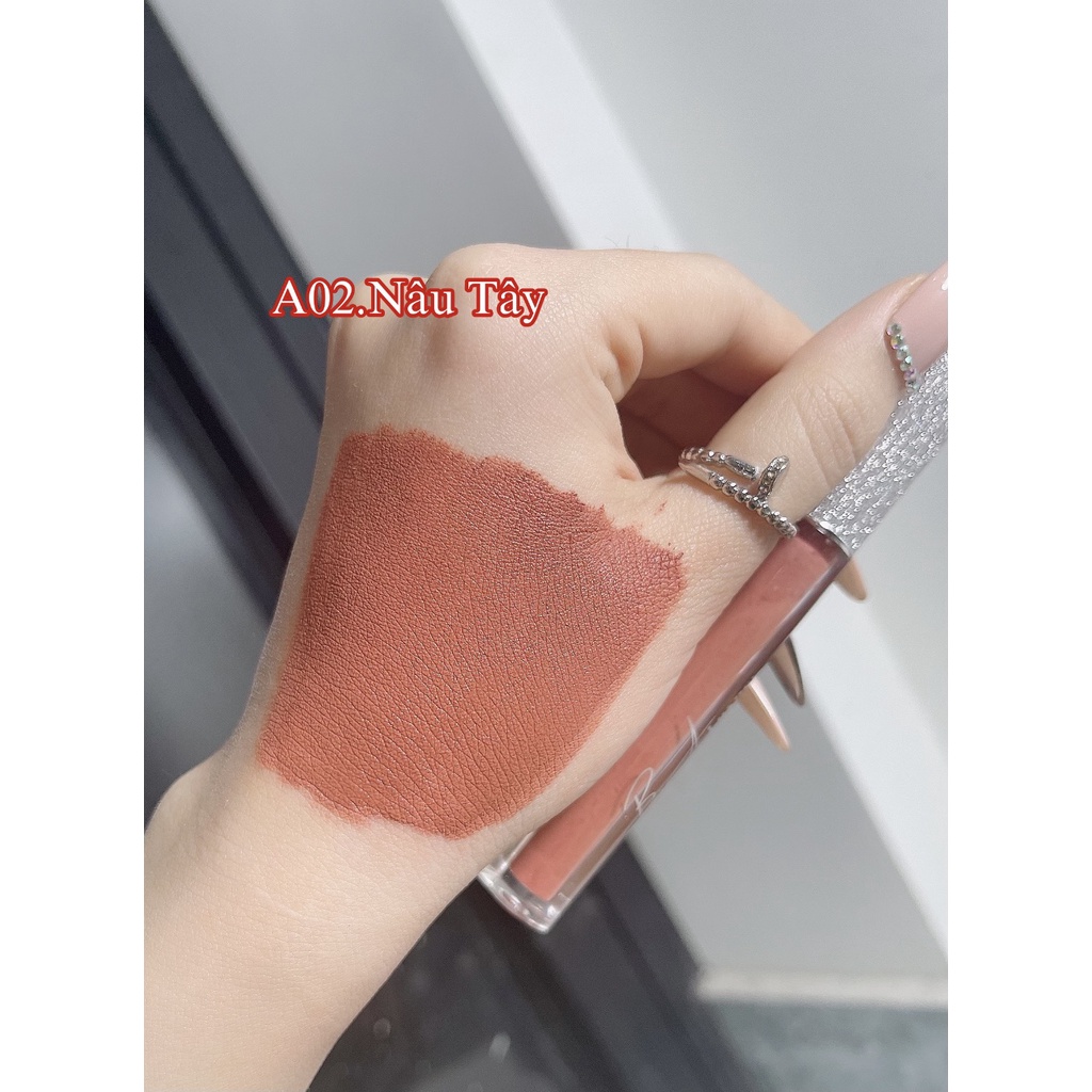 Son B.A Luxury V3 - Son Kem Hữu Cơ Siêu Lì Mềm Môi Không Chì Cao Cấp Full Size