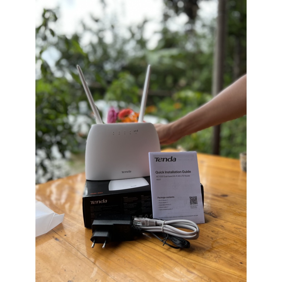 Router WiFi Tenda AC1200 dùng SIM 4G LTE 4G07