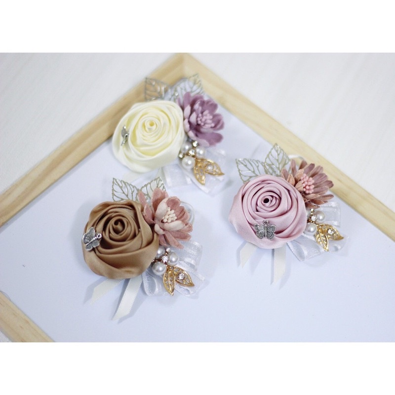 Hoa Cài Áo Cao Cấp, Ghim Cài Áo Hoa Hồng Mẫu KA2 Thời Trang Nữ Siêu Sang Trọng, Quý Phái