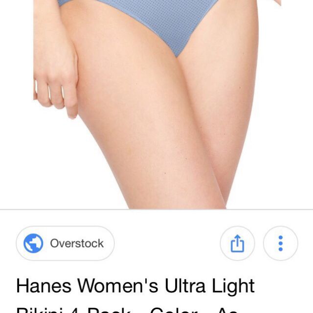 Combo quần chip Hanes