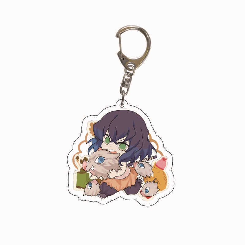 Móc Khóa acrylic Hình Nhân Vật nezuko chibi Trong demon slayer