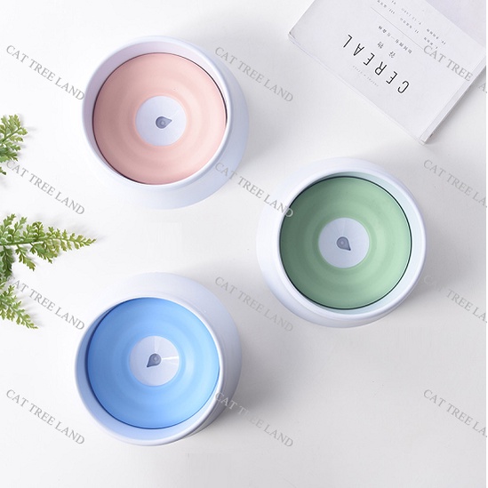 BÁT UỐNG NƯỚC CHO CHÓ MÈO, KHÔNG ƯỚT LÔNG MIỆNG, LỚP PHAO NỔI NGĂN BỤI BẨN