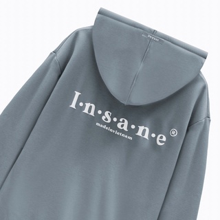 Áo Khoác Hoodie Zip Insane® Basic ver 1.0 - Grey