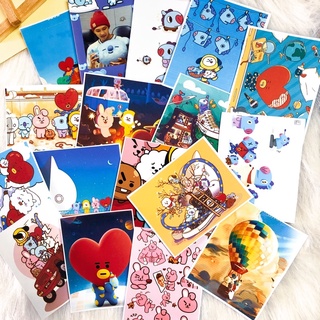 Set 72 ảnh lomo card BT21 (BTS)