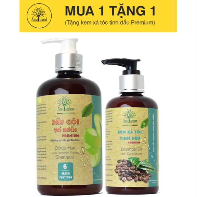 DẦU GỘI THIÊN NHIÊN AMEGREEN CAO CẤP