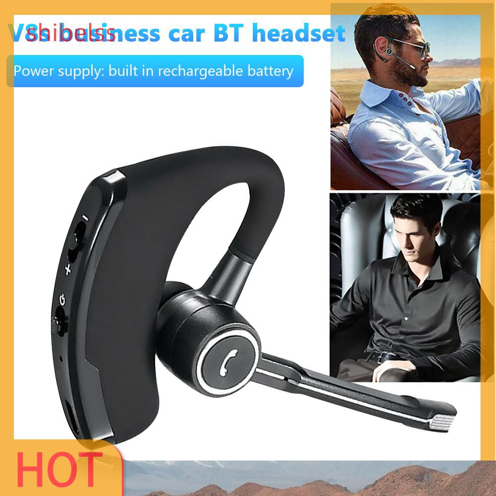 Set Tai Nghe Bluetooth Nhét Tai V8S Có Micro Tiện Dụng