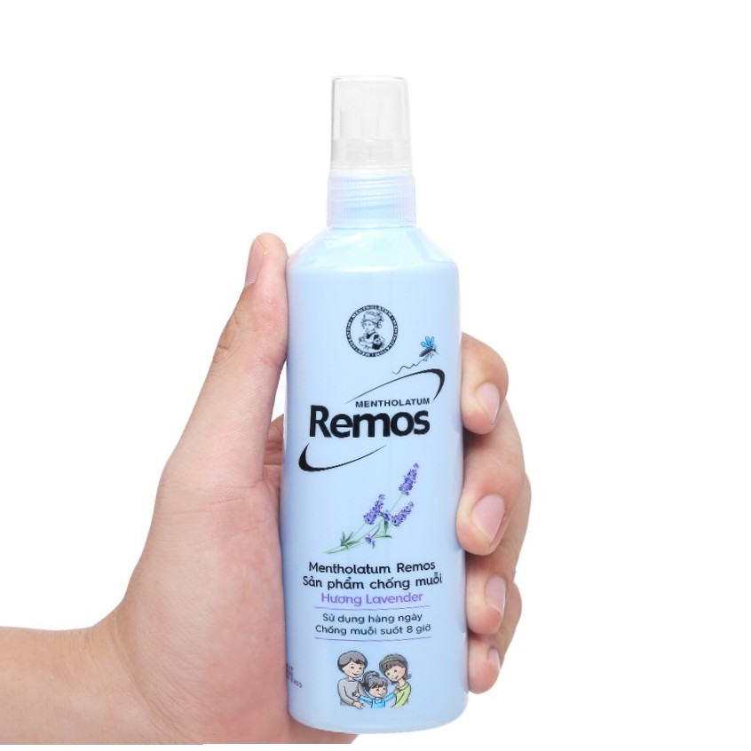 Xịt chống muỗi Remos hương Lavender 150ml