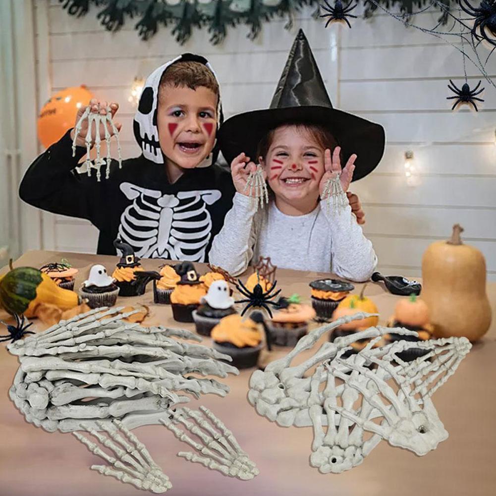 Bộ Xương Bàn Tay Trang Trí Halloween H8T6