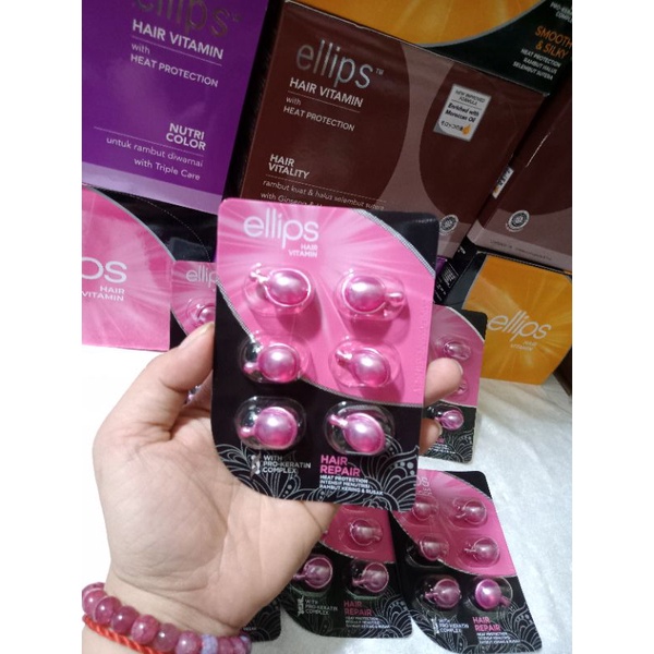 Vitamin Dưỡng Tóc Ellips (Vỉ 6 viên)