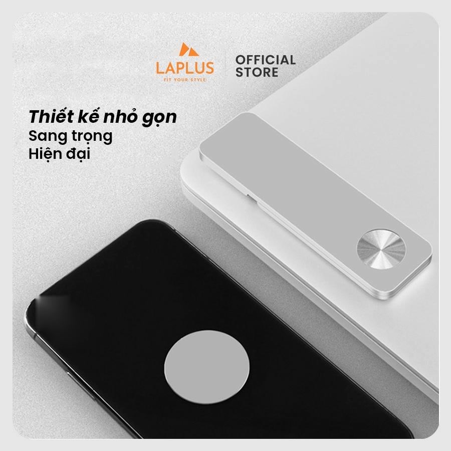 Giá Đỡ Điện Thoại Hợp Kim Nhôm Từ Tính Gắn Laptop Nhỏ Gọn Tiện Dụng
