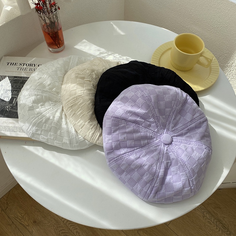 Mũ Beret Hình Mây Nhỏ Phong Cách Nhật Bản Thời Trang Xuân Hè Cho Nữ