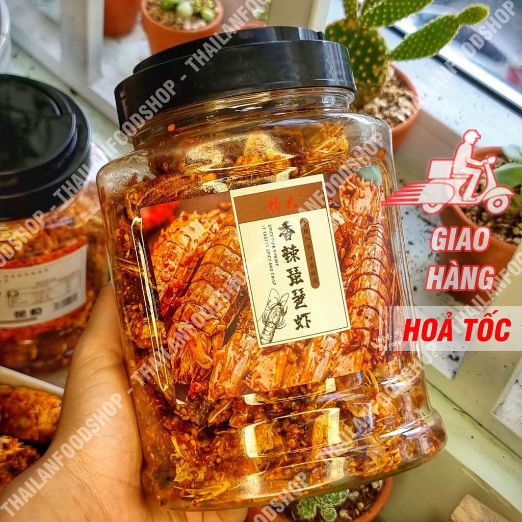 Tôm Tít (Bề Bề) Tẩm Vị Sấy Mật Ong Cay Giòn - Hộp 320gr