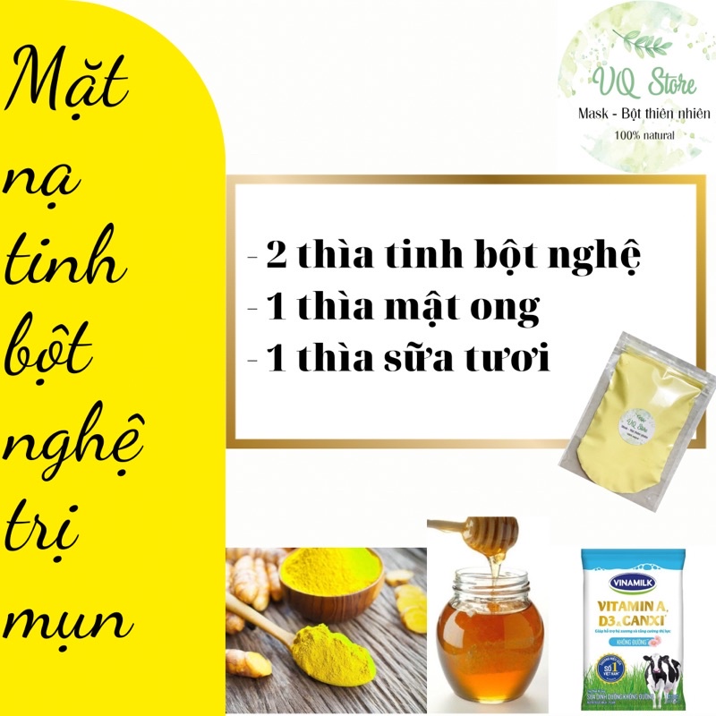 100gr Tinh bột nghệ nguyên chất