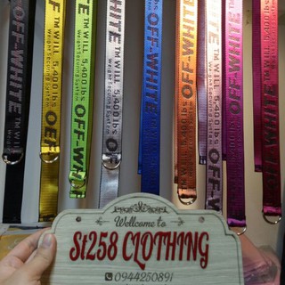 Thắt lưng OFF WHITE nam nữ ( có video sản phẩm )