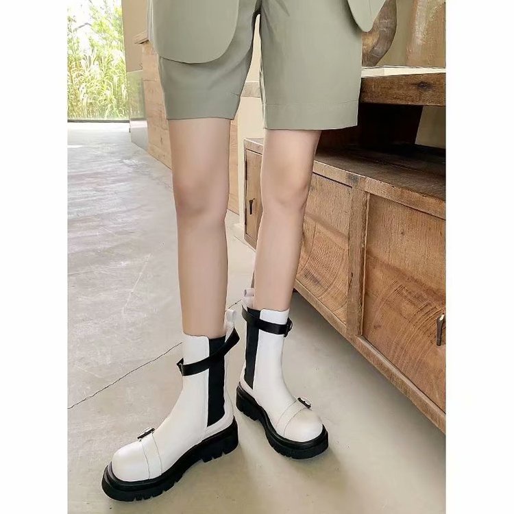 Giày Bốt Cao Gót Mũi Tròn Thời Trang Cá Tính Cho Nữ | BigBuy360 - bigbuy360.vn