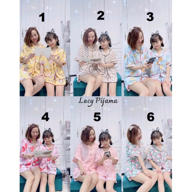 m4-6 : bộ lụa mẹ con 3 chất mango cực mát - blmc3