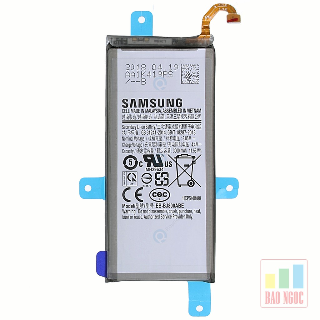 Pin Samsung A6 Plus 2018 dung lượng 3000 mAh