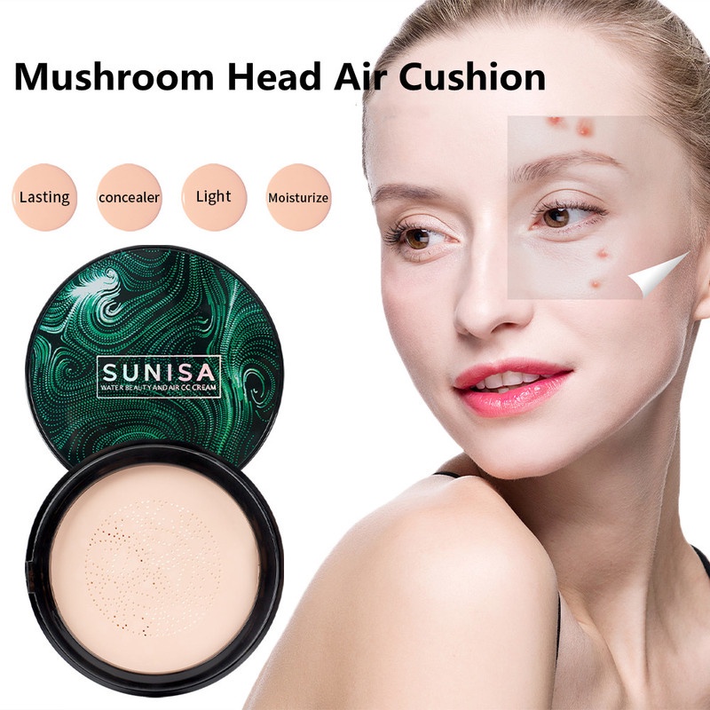 1 Phấn Nước Air Cushion Hiệu SUNISA Cho Màu Tự Nhiên Lâu Trôi Kháng Nước Dưỡng Ẩm Chống Nhòe Và Mồ Hôi