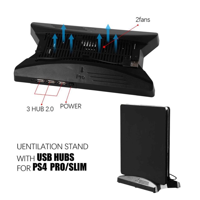 đế tản nhiệt máy Sony ps4 các đời đế dựng ps4 12xx Ps4 slim pro | BigBuy360 - bigbuy360.vn