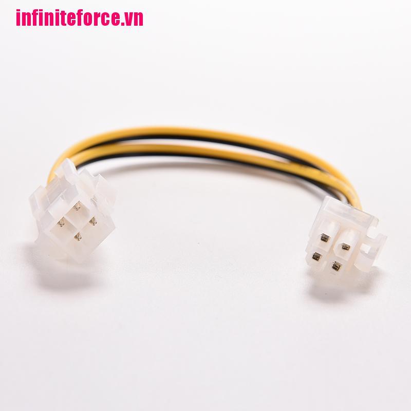 Dây Cáp Nguồn 8 Inch 20cm Atx 4-Pin Chất Lượng Cao