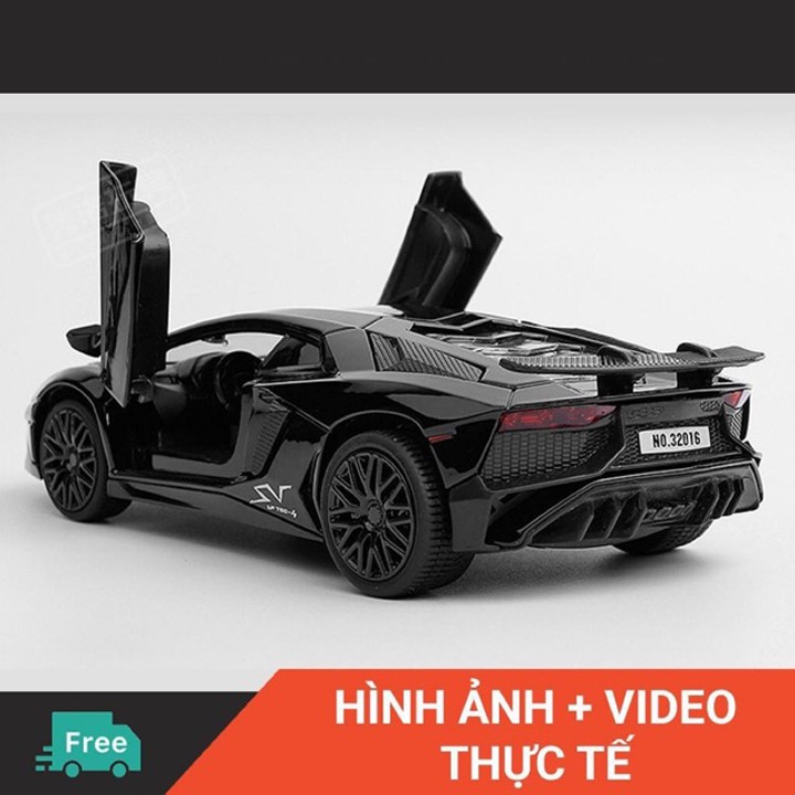 Xe ô tô mô hình kim loại Lambo AVENTADO Tỷ Lệ 1:32