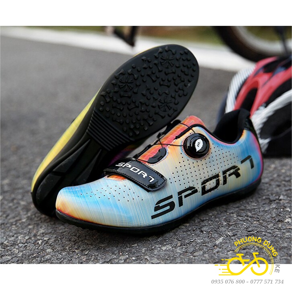 Giày nữ đi xe đạp thể thao Road, MTB SPORT  - 1 Khóa Vặn