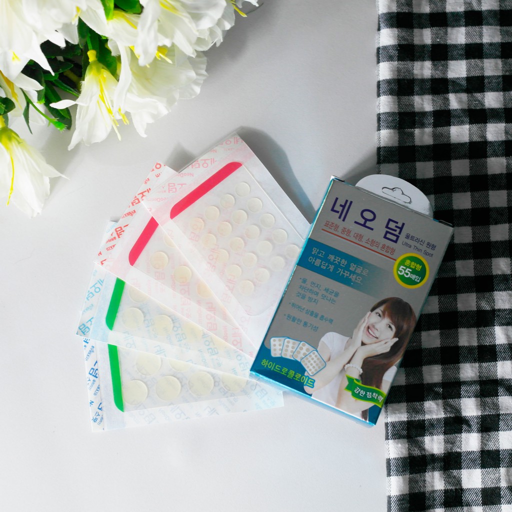 Miếng Dán Mụn Neoderm Ultra Thin Spot 55 (hộp 4 size - 55 miếng) | BigBuy360 - bigbuy360.vn