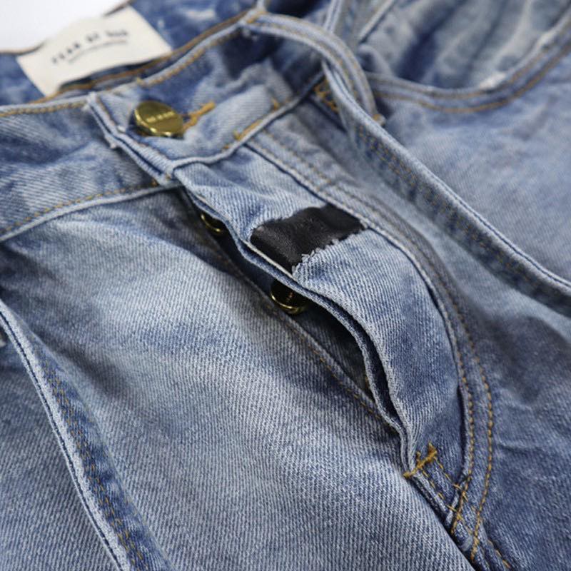Quần jeans FOG rách gối sixth collection cao cấp full tag túi, quần bò FOG