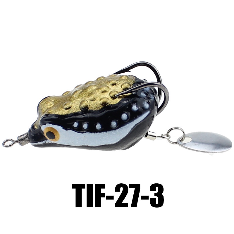 Mồi Câu Cá Hình Ếch Mềm 3.5cm 5.5g