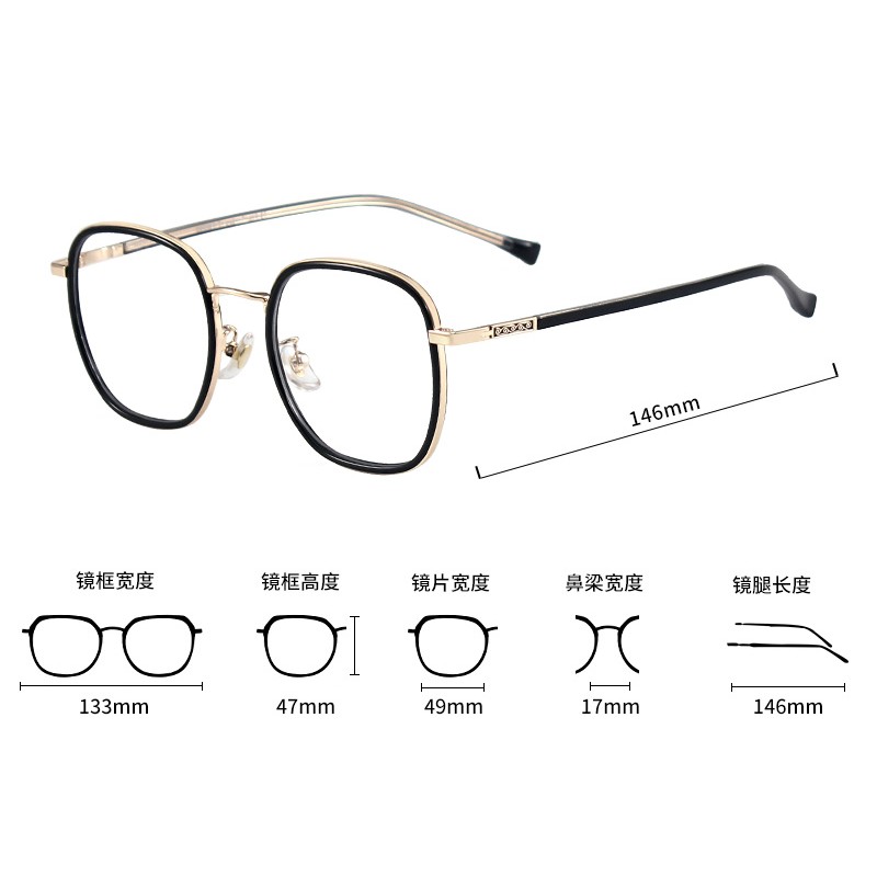 Kính Mát Thời Trang Khung Vuông Cổ Điển Cho Nam Nữjz2139 | BigBuy360 - bigbuy360.vn