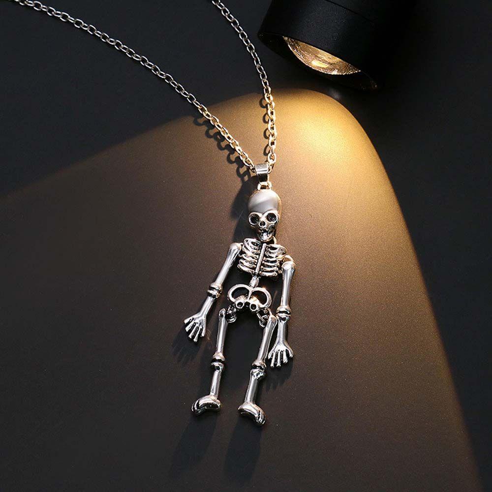 Vòng cổ Mặt Hình Dơi Bí Ngô Phong Cách Halloween Cá Tính Cho Nam Và Nữ