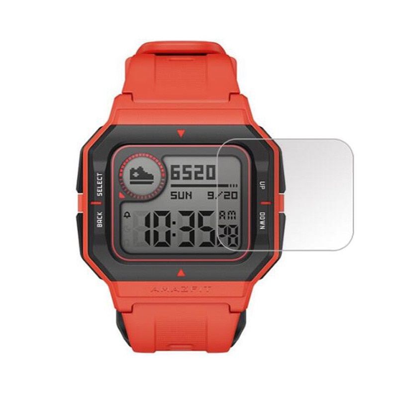 Set 2 Kính Cường Lực 2.5d 9h Hd Cho Đồng Hồ Thông Minh Huami Amazfit Neo Amazfit A2001