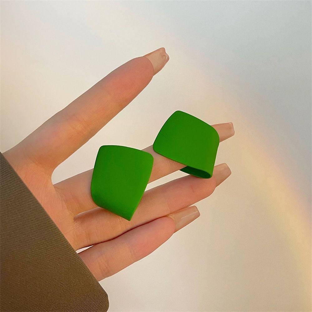 Khuyên Tai Hợp Kim Hình Học Cá Tính Cho Nữ