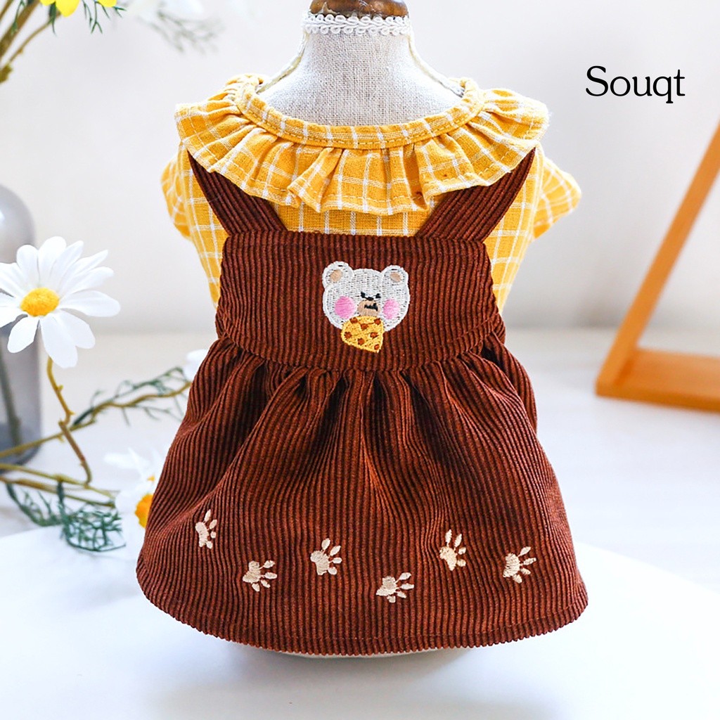 Bộ đồ hóa trang vải polyester mềm mại thân thiện với da cho cún cưng