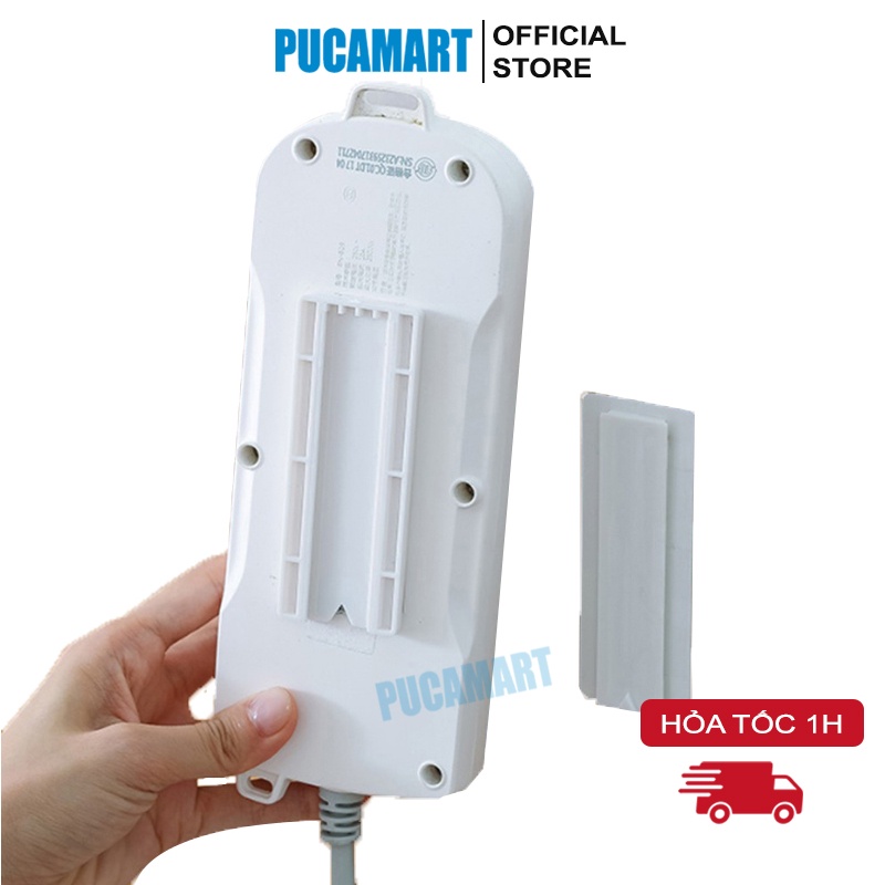 Móc Treo Ổ Cắm Điện PUCA, Móc Cục Phát Wifi Modem Dán Tường Siêu Chắc, Móc Dán Ổ Cấm Điện