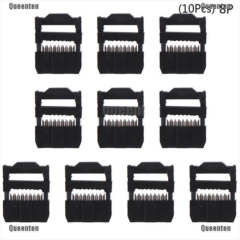 ★Set 10 Đầu Nối Dây Cáp 6 / 8 / 10 / 12 / 14-50Pin IDC 2.54mm