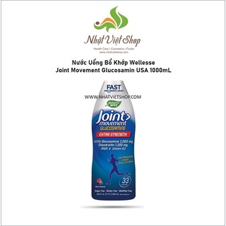 Nước Uống Bổ Khớp Wellesse Joint Movement Glucosamin USA 1000mL