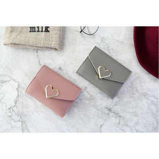 Ví/Bóp da nữ mini khóa trái tim VMN01