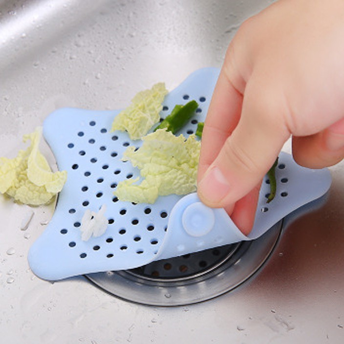 Miếng Chặn Cống Walfos 4 Màu Cho Nhà Bếp Nhà Tắm